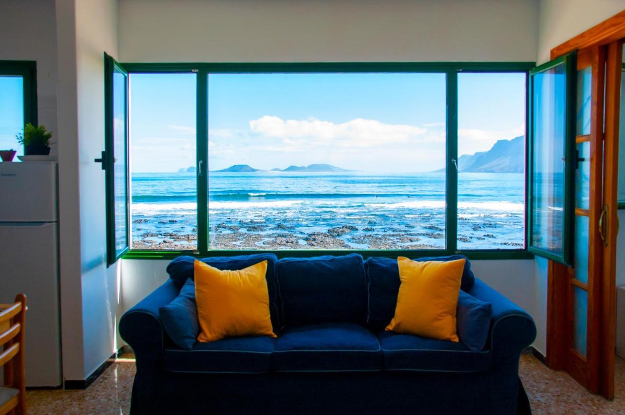 Arena Y El Mar Apartment Famara Ngoại thất bức ảnh